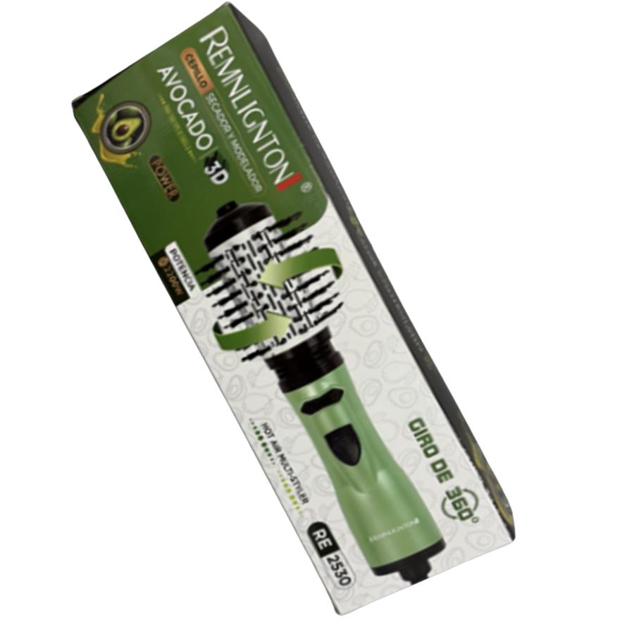 Cepillo Secador Giro 360 Aguacate Remiln